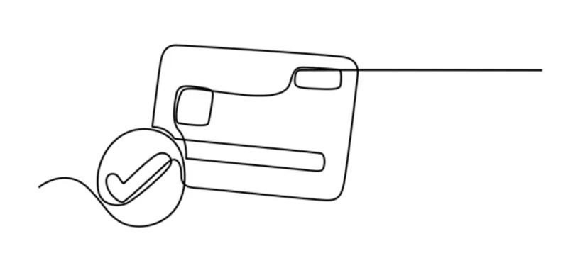 Transaction data line drawing
